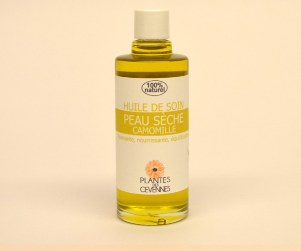 Huile peau sèche et anti-vergeture Bio - 50 ml